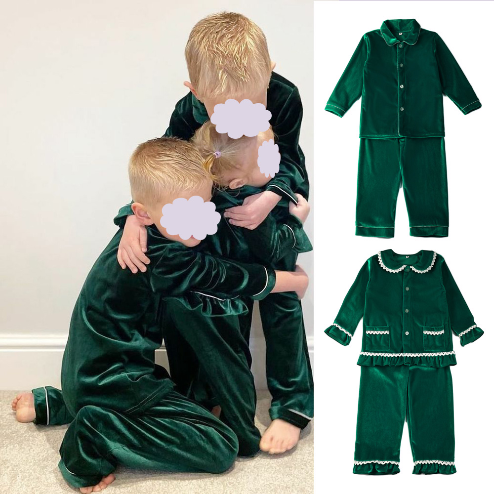 Family Matching Ruffle Pijamas - Baby Clothing Dividers avaliação e preço