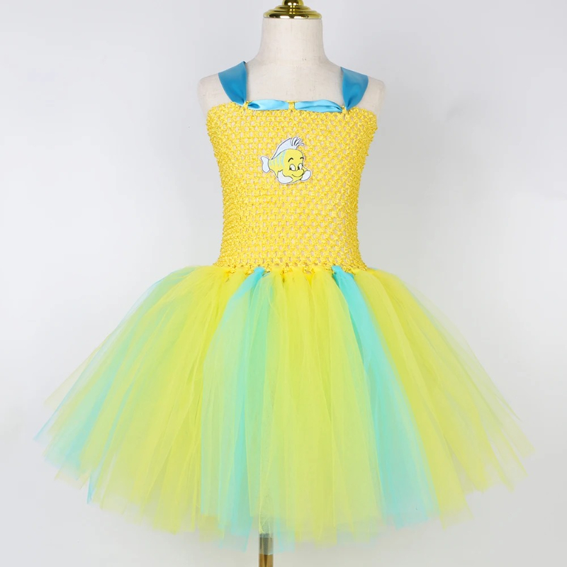 Flounder palhaço tutu vestido  - Baby Clothing Dresser avaliação e preço