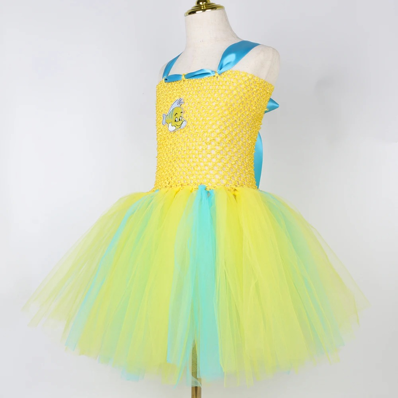 Flounder palhaço tutu vestido  - Baby Clothing Dresser avaliação e preço