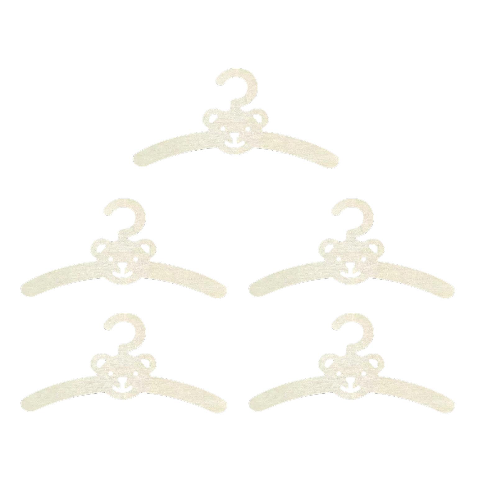 5x Cabides de Madeira para Rou - Baby Clothing Hanging Rack avaliação e preço