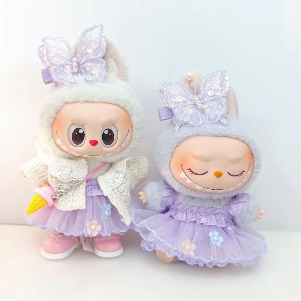 Para 15-17 cm labubu v1 v2 v3  - Baby Clothing Dividers avaliação e preço