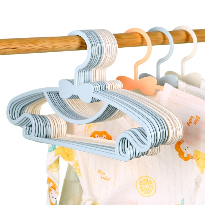5-50 pçs cabides do bebê de pl - Baby Clothing Hanging Rack avaliação e preço